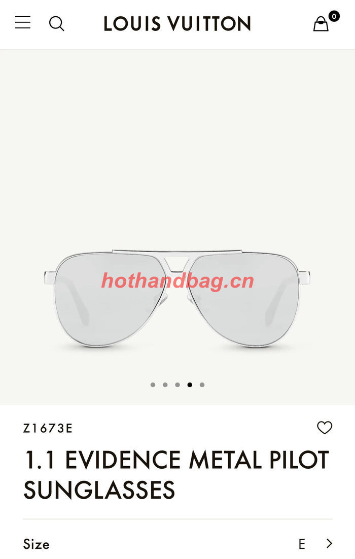 Louis Vuitton Sunglasses Top Quality LVS02439